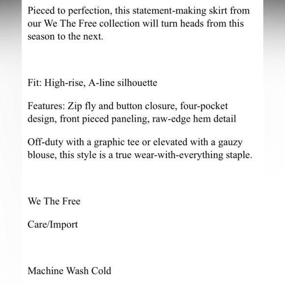 We The Free Blue Jean Shorts High-Waisted Raw Hem - Picture 5 of 12